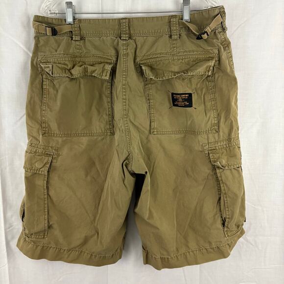 POLO JEANS CO RALPH LAUREN Mens Shorts 36 Cargo Military Surplus Y2K - Picture 2 of 5